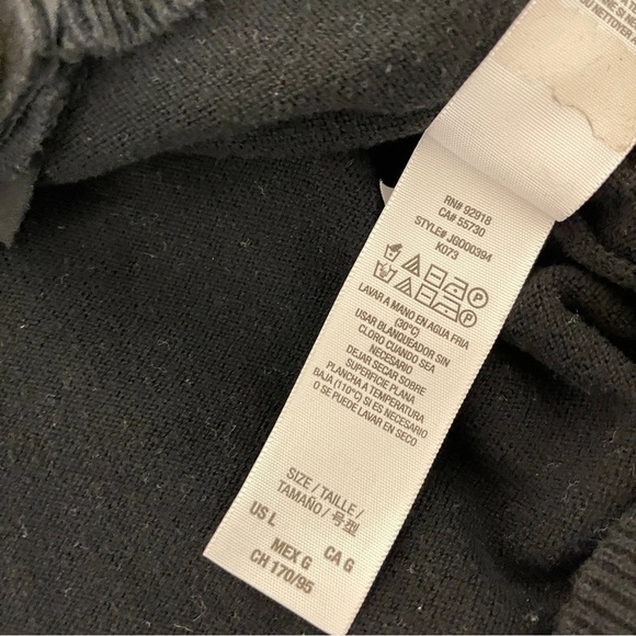 Juicy Couture Black Button Up Cardigan - Size L - Picture 13 of 13